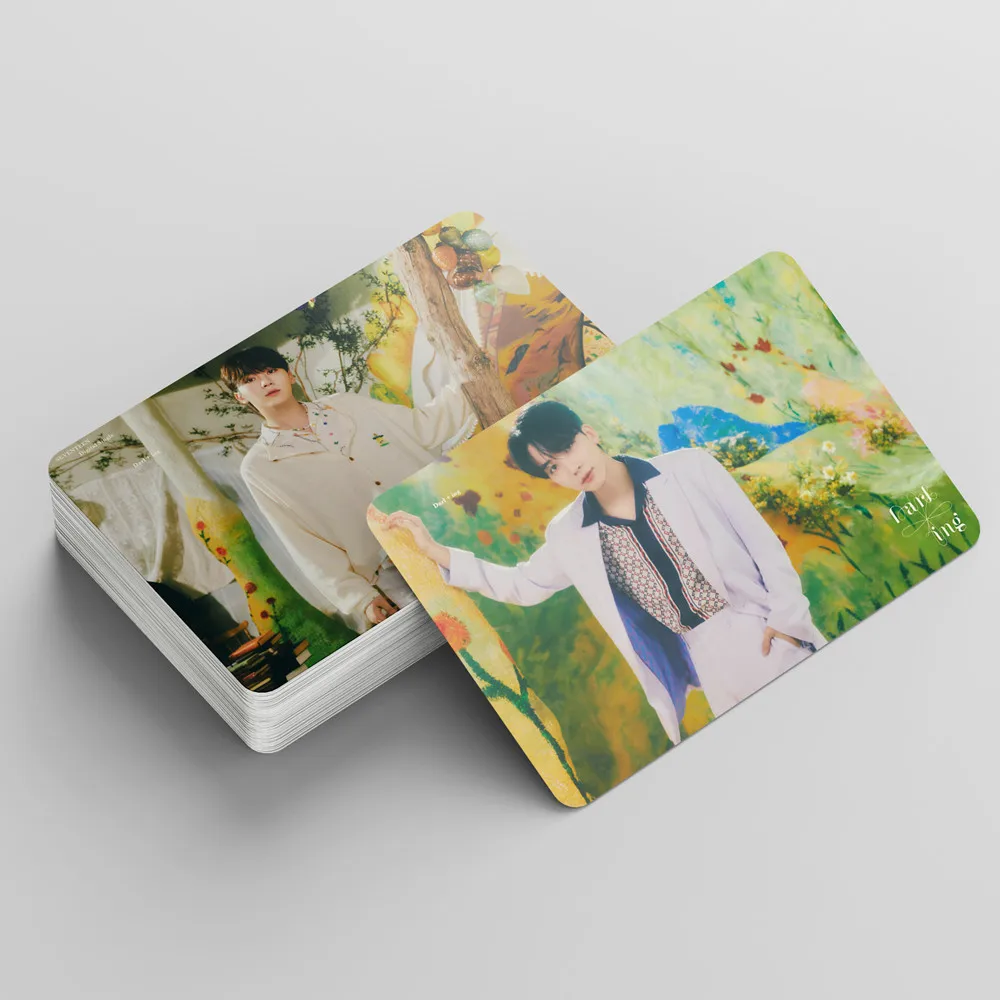 55pcs/set Kpop SEVENTEEN Darling Postcard Lomo Cards New Album Fashion Cute Group Idol Photo Prints Pictures Fans Gift - купить по