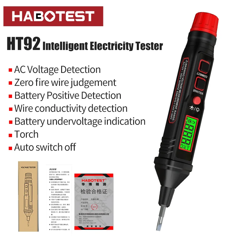 

HABOTEST HT92 Тестер напряжения