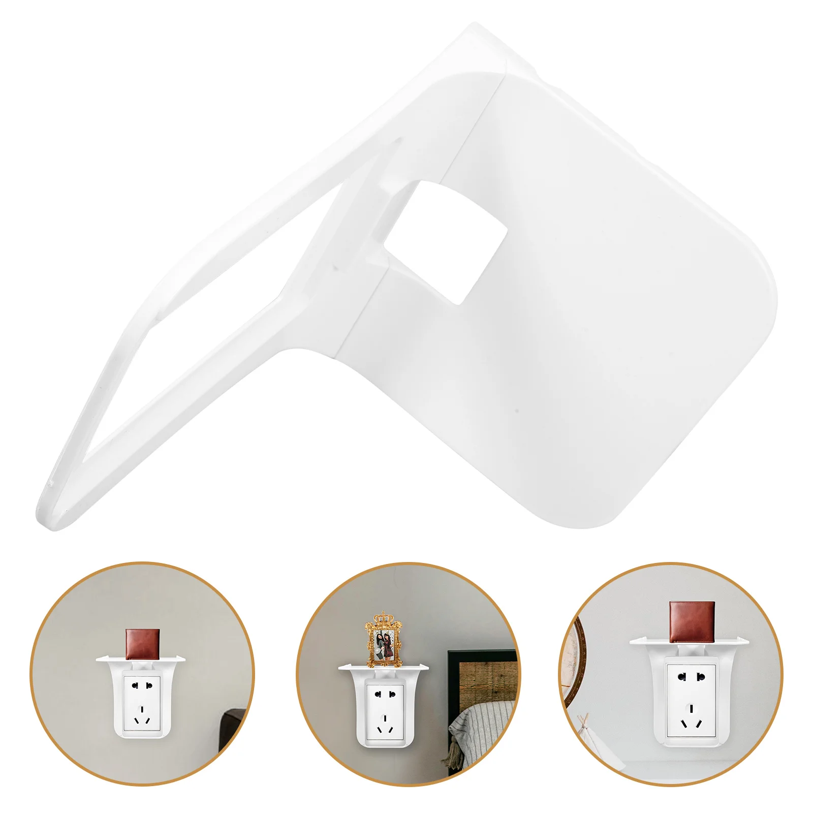 Стеллаж для хранения розетки-переключателя лоток держатель розетки без