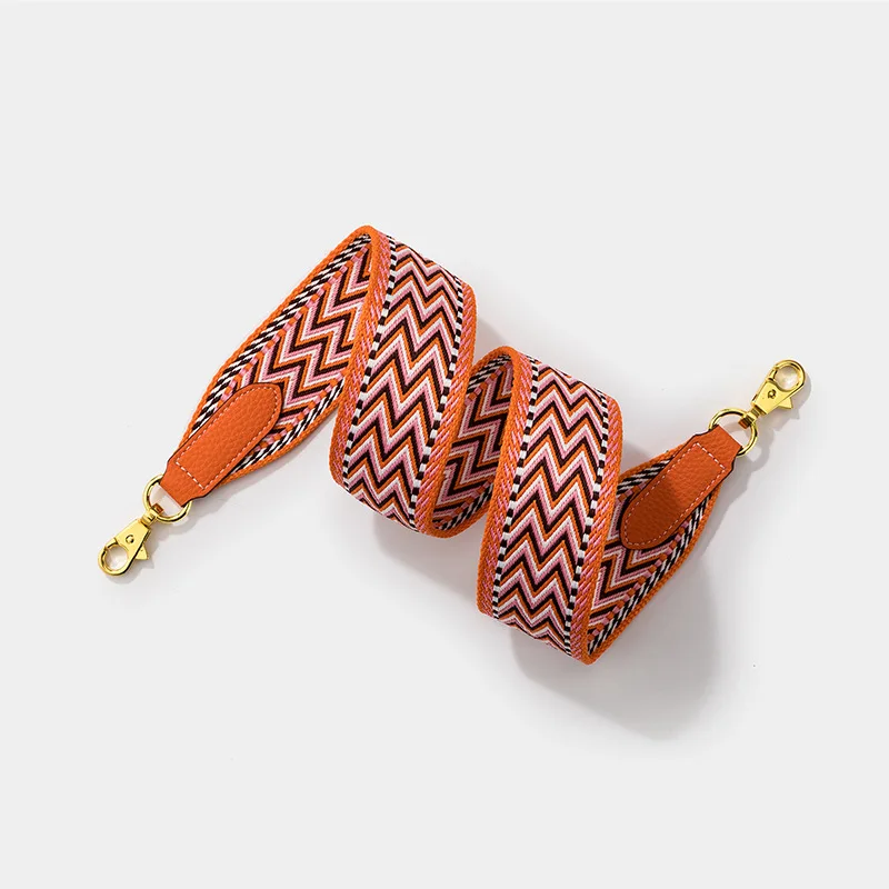 Zovyvol Nylon Long Shoulder Bag Strap Adjustable Crossbody Handbag Belt Replacement with Clasp Women DIY Purse Handle Bag Strap