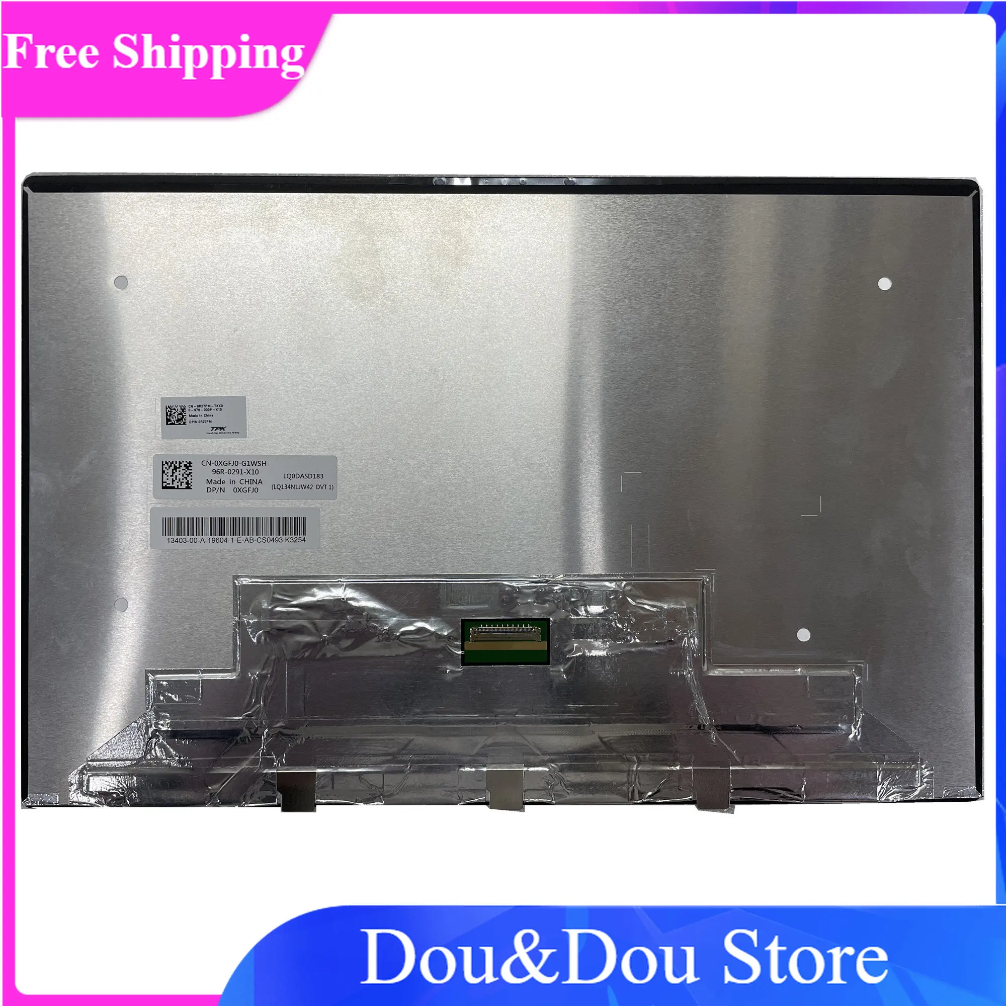 

LQ0DASD183 LQ134N1JW42 DVT 1 дигитайзер в сборе для DELL XPS 13 9300 0XGFJ 0 ЖК-сенсорный экран
