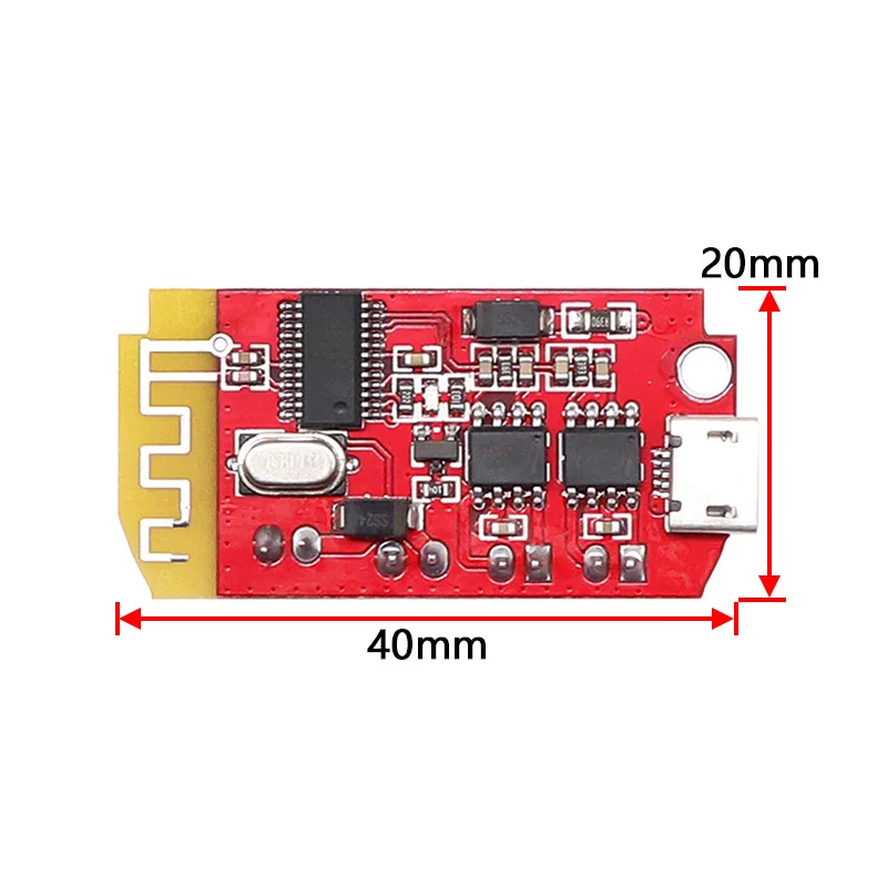 Плата цифрового усилителя звука DC 3 7 в 5 В Вт двойная плата DIY Bluetooth динамик