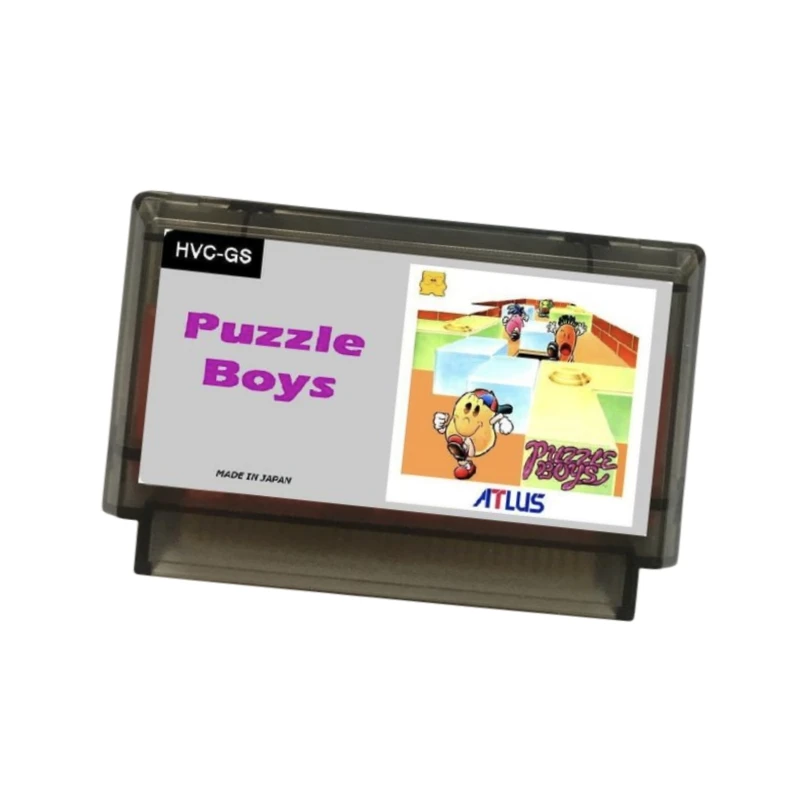 

Puzzle Boys English / Japanese ( FDS Emulated ) Game Cartridge for FC Console 60Pins Video Game Card