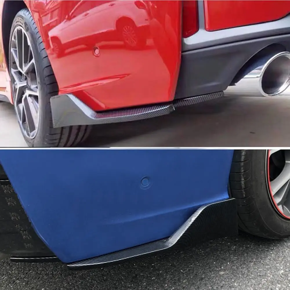 Задний бампер диффузор сплиттер защита Canard передний спойлер комплект кузова для