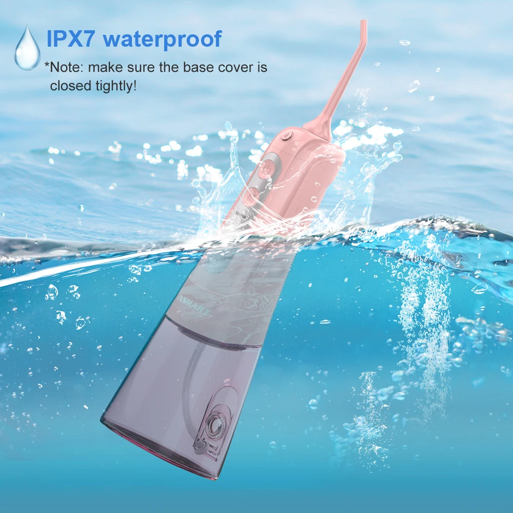 Ирригатор для полости рта 4 режима 6 насадок 300 мл