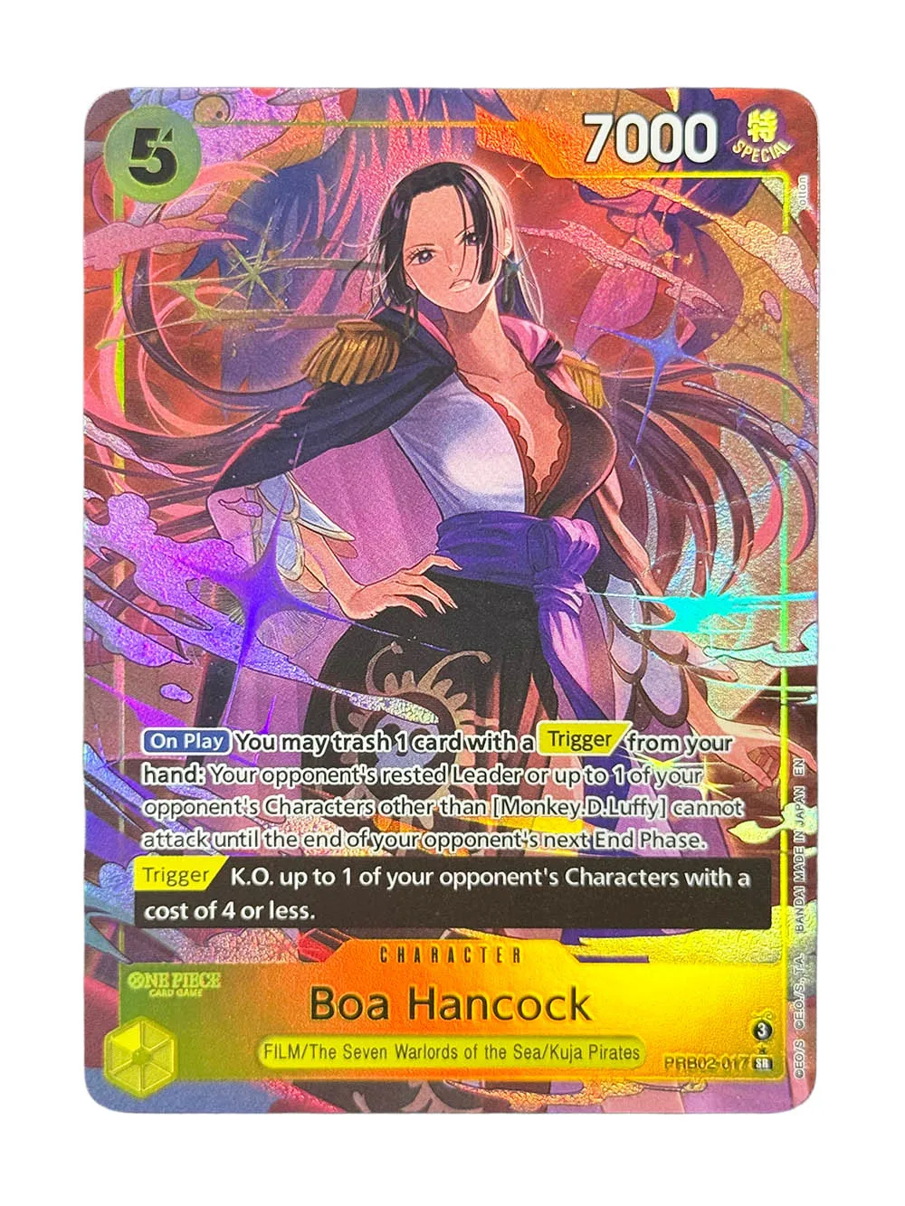 Фото Коллекционная карта One Piece Proxy Card 2025 Promo Starter EB PRB: Монки Д. Луффи, аниме TCG, одиночная карта, игрушка, подарок №2