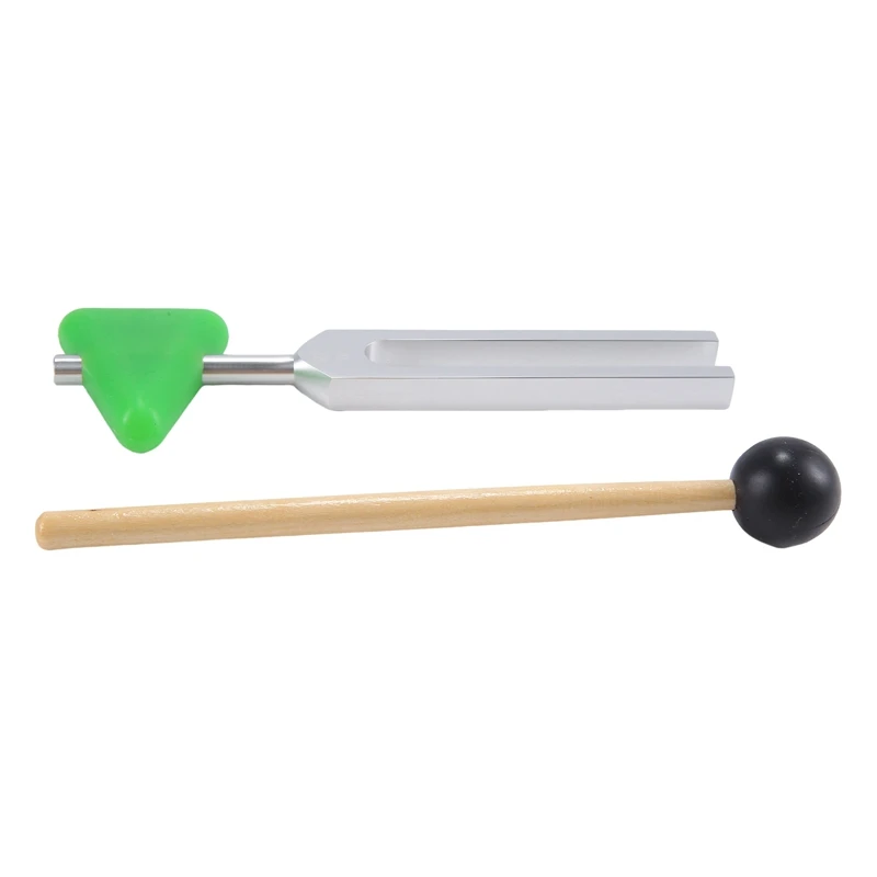 Камертон 528 Гц с молотком и чистящей салфеткой для исцеления чакр Звуковое