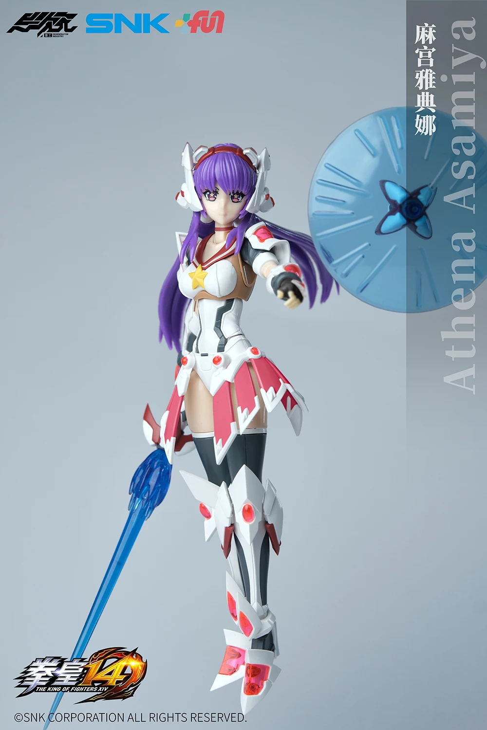 

IN Stock Original YCY-Mai Shiranui SNK 1/12 Kawali Athena Asamiya Mobile Suit Girl Assembly Model Kit Action Toy Figure IN STOCK