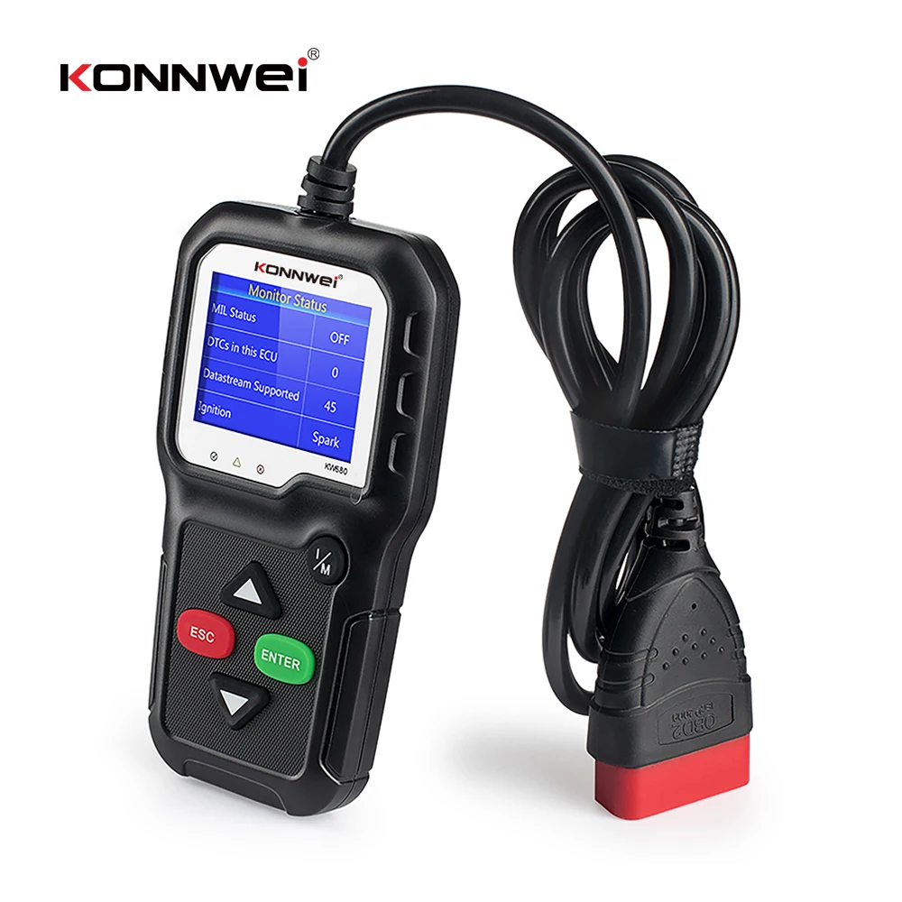 OBD2 сканер KONNWEI KW680 OBDII автомобильный диагностический инструмент Автомобильный на