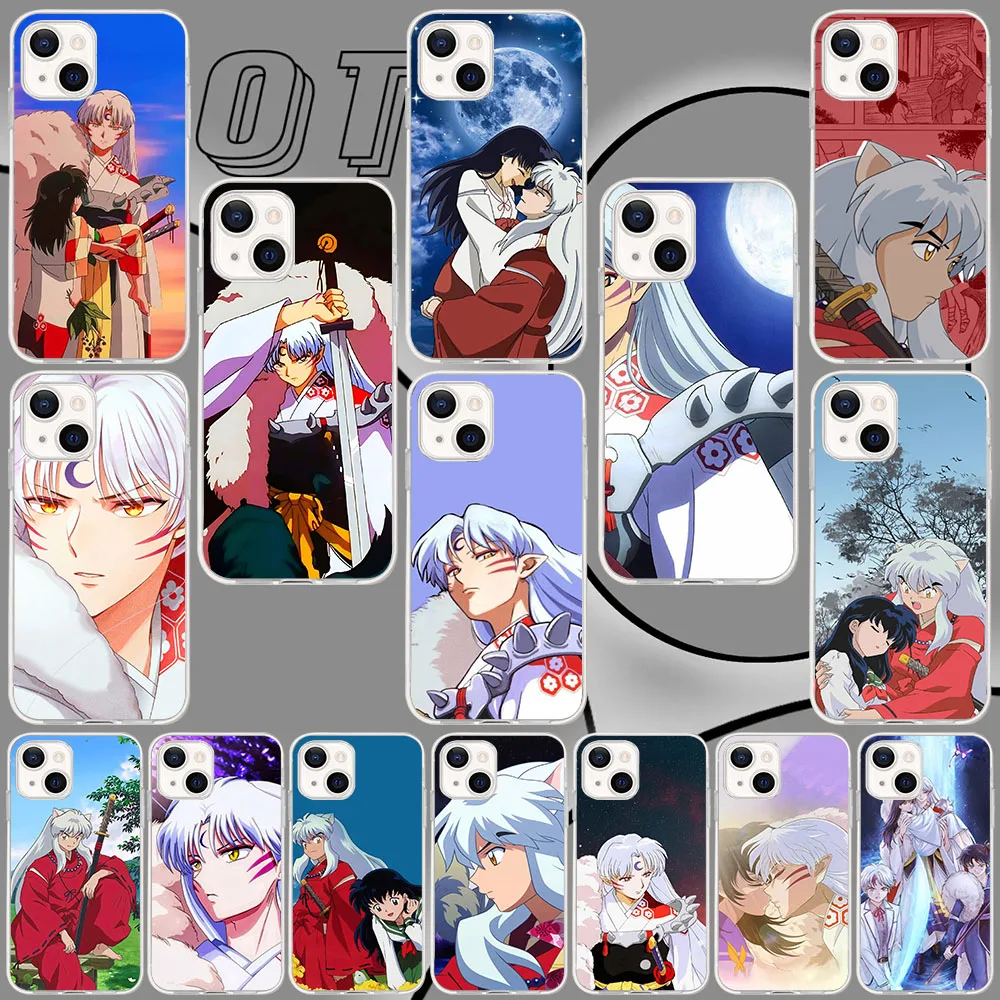 PK-39 Inuyasha Гибкий чехол из ТПУ для LG K50S K61 Q61 K9 Q52 K12 Q60 K50 V40 V50 V60 K92 K51S Stylo 6 VELVET Prime Max