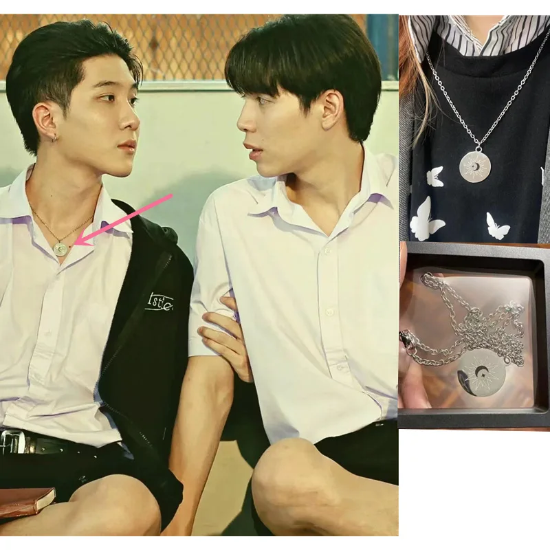 Кулон из титановой стали Звезда Луны