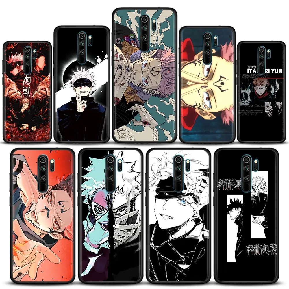 

Funda Case for Redmi K40 K40S K50 6 6A 7 7A 8 8A 9 9A 9C 9T 10 10C PRO PLUS Gaming Case Coque Capa Cover Jujutsu Kaisen Merch