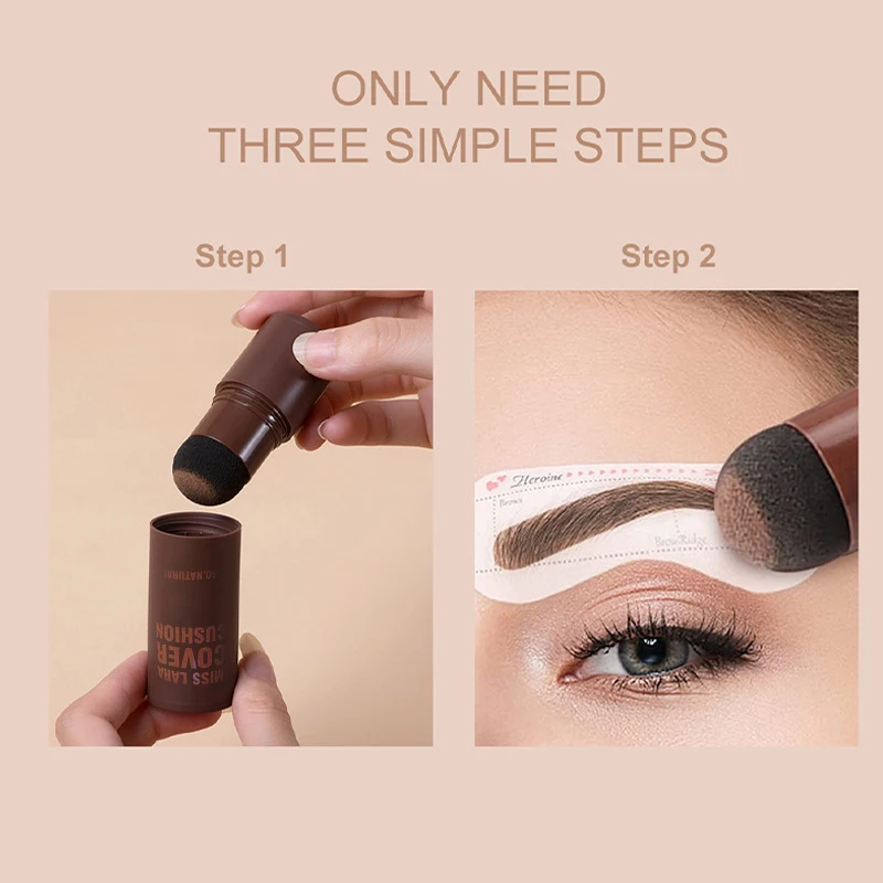 

Multi-use Eyebrow Powder Easy Apply Makeup Long-lasting Eyebrow Cream Brown Shadow Powder Fluffy Hairline Powder Natural Eyebrow