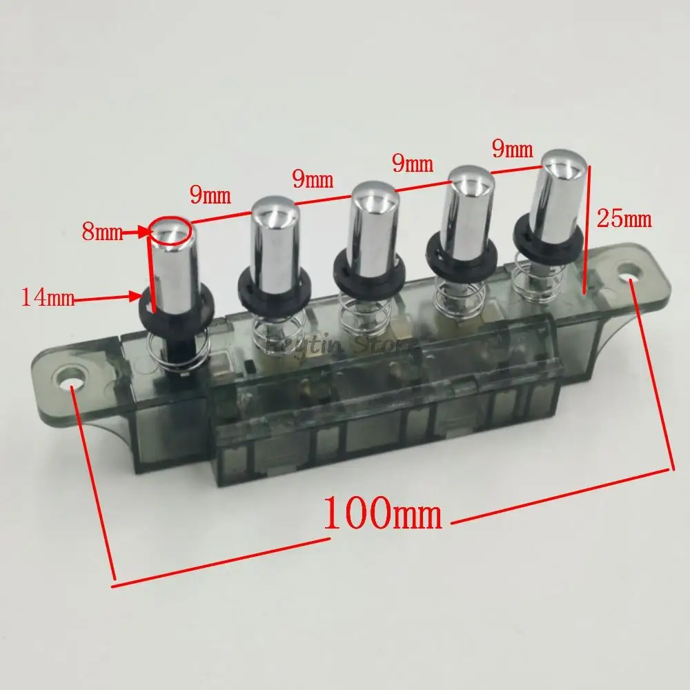 1Pc MQ165 Three-position Key Switch Range Hood Power