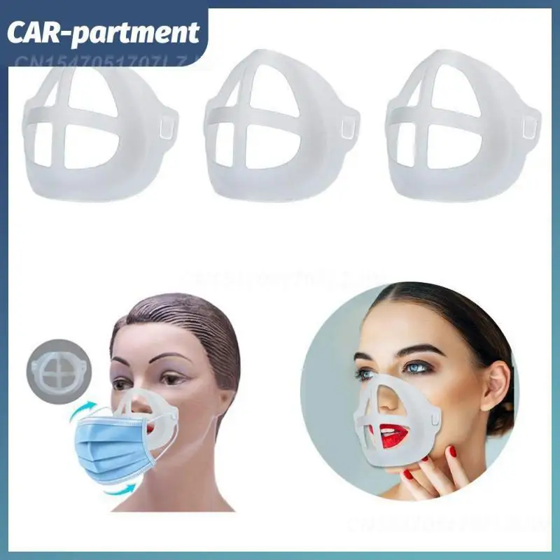 

3D Mouth Mask Support Breathing Assist Help Mask Inner Cushion Bracket Food Grade Silicone Mask Holder Breathable Valve TXTB1