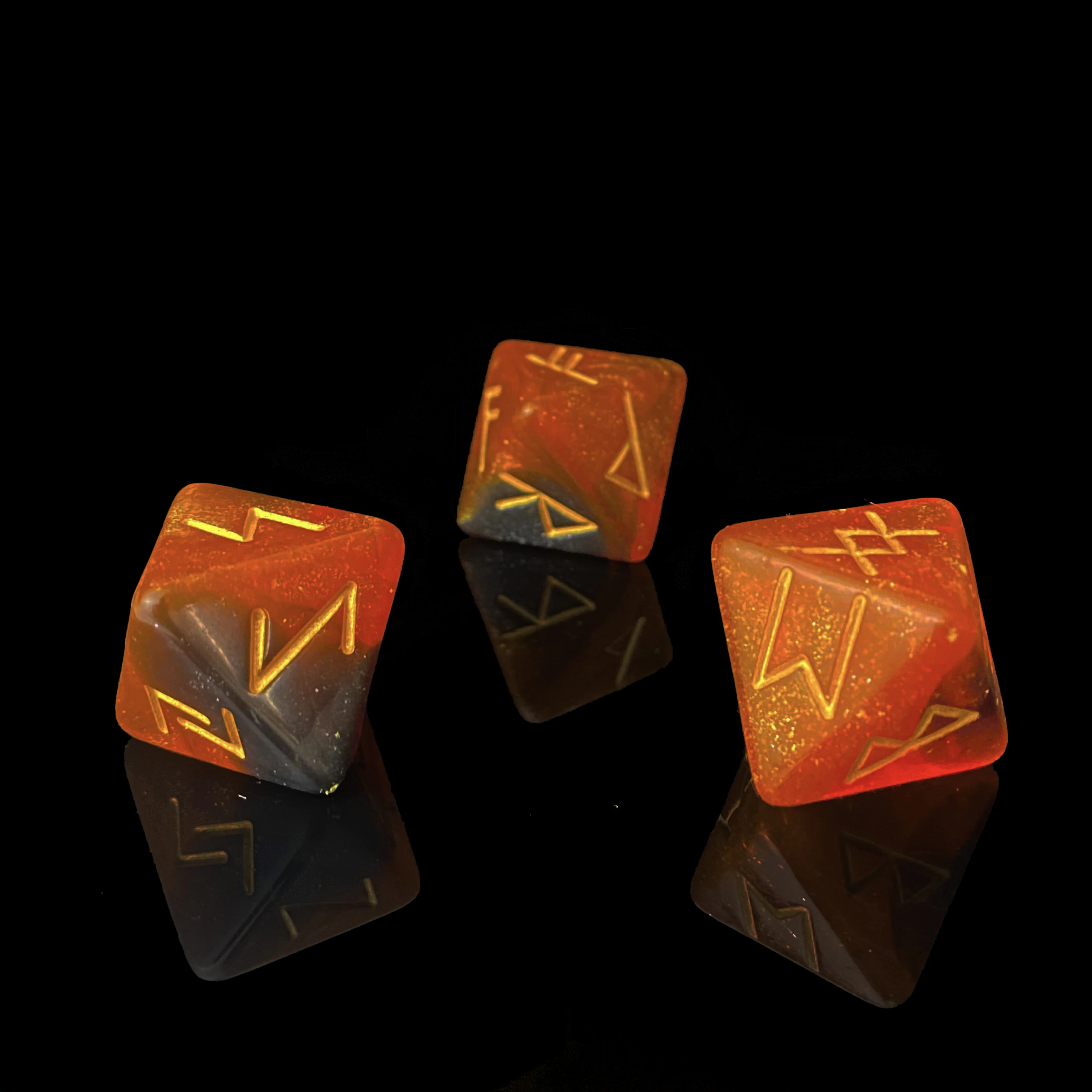 3 шт./набор Акриловые Кубики D8