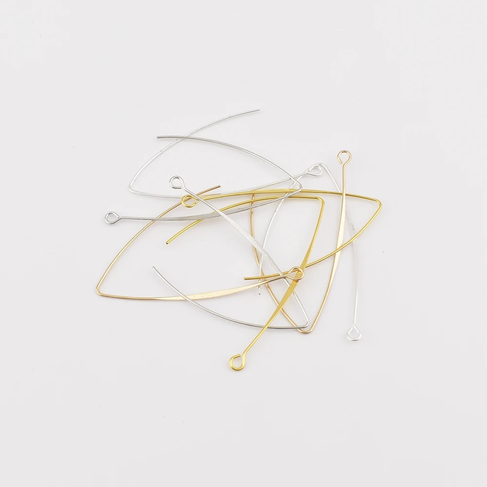 

V-образные серьги, 40 шт./лот, 42,5 мм