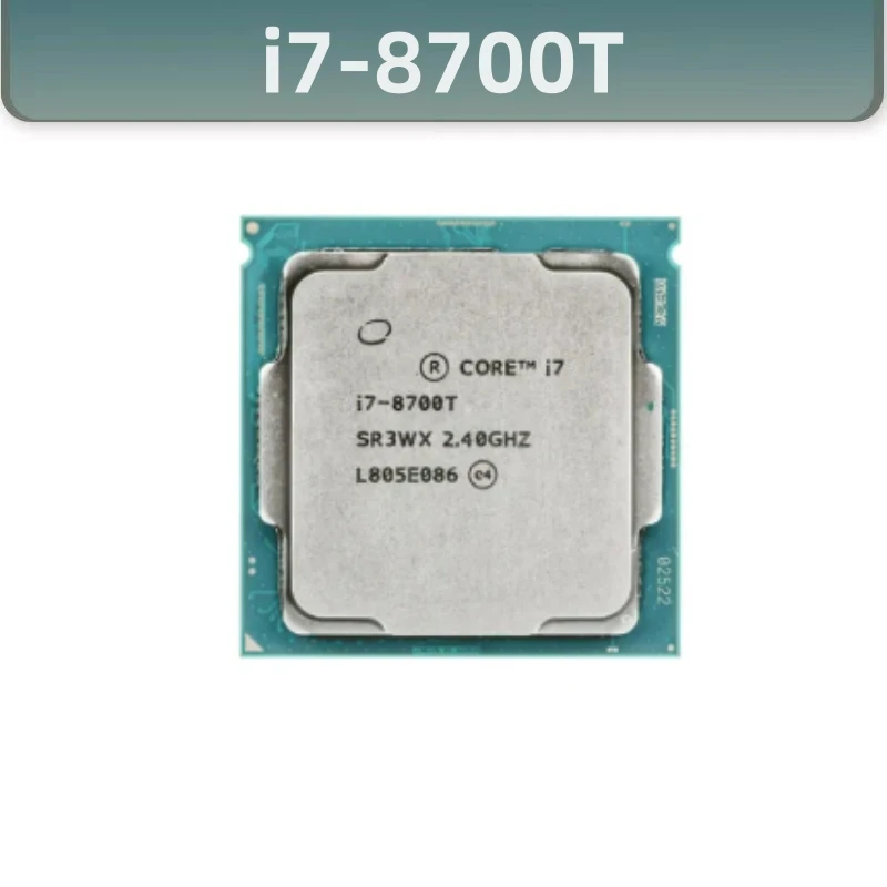 

Core i7 8700T 2.4GHz Six-Core Twelve-Thread CPU Processor 12M 35W LGA 1151