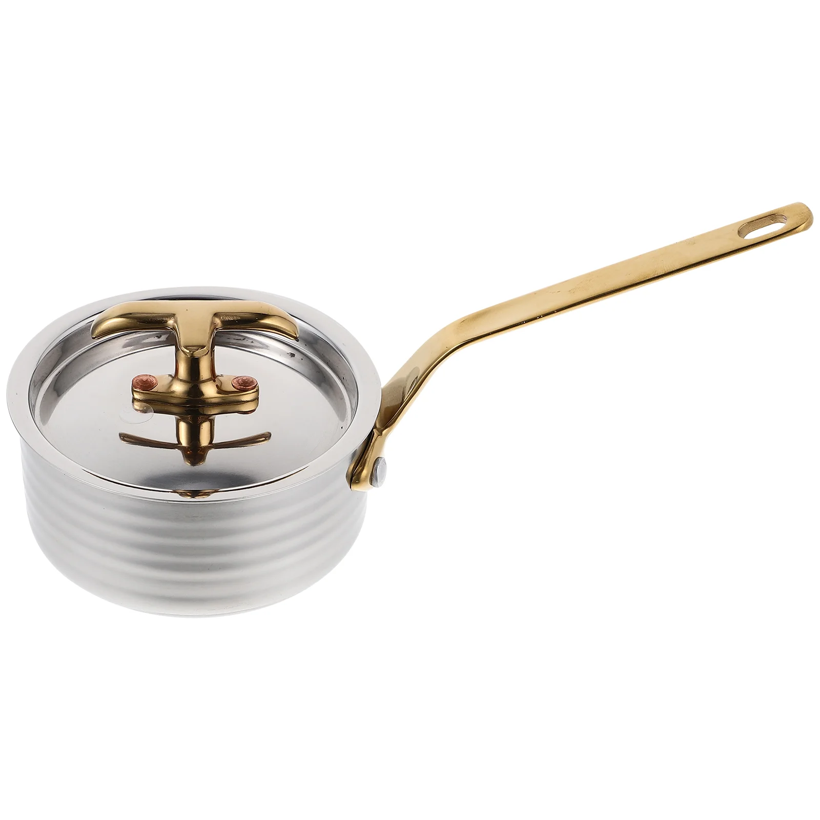 

Oil Boil Pot Kitchen Cookware Mini Pot Mini Pot Small Stainless Steel Home Steaming