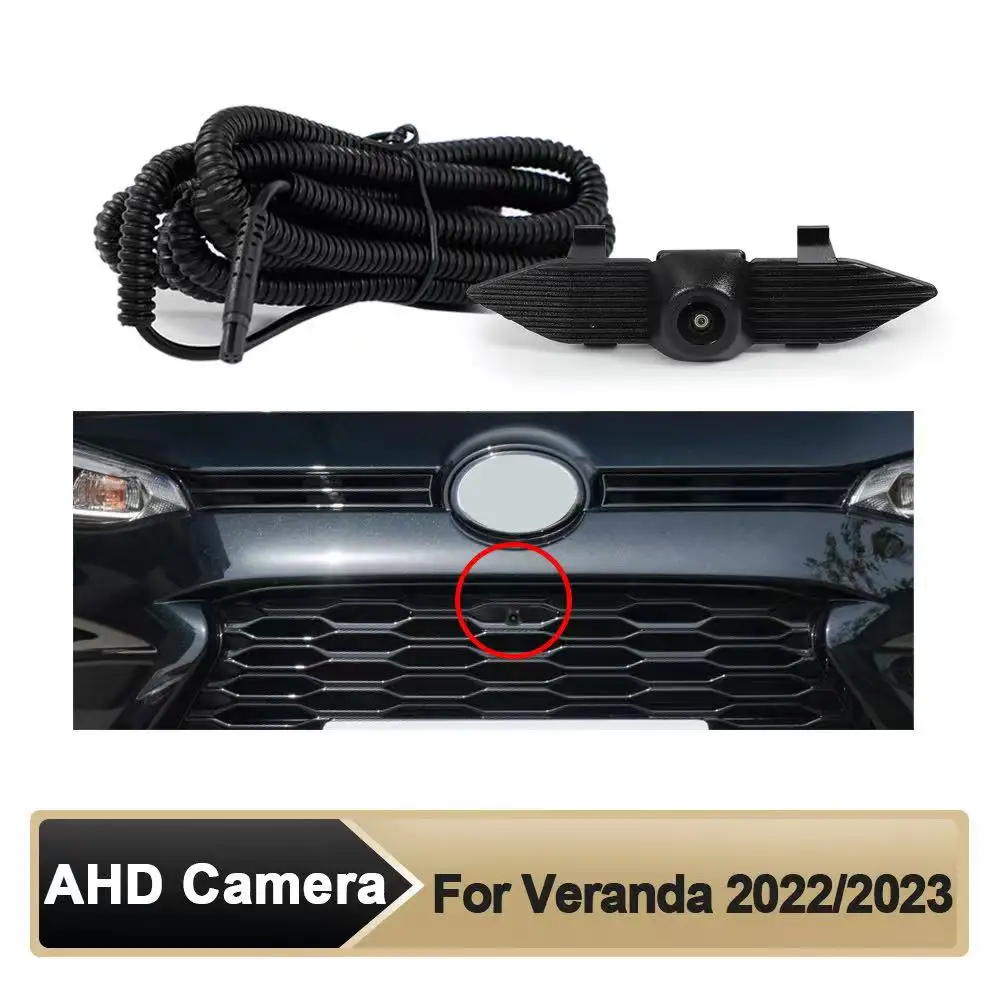 Фото Автомобильная AHD-камера переднего вида OEM HD ночного видения «рыбий глаз» 150 ° Камера для парковочной камеры Veranda 2022/23 №3