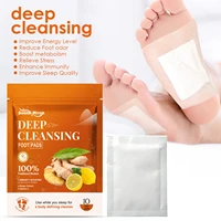 detox foot patches natural ginger bamboo detoxification toxins cleansing slimming stress relief feet pads beauty health 100pcs