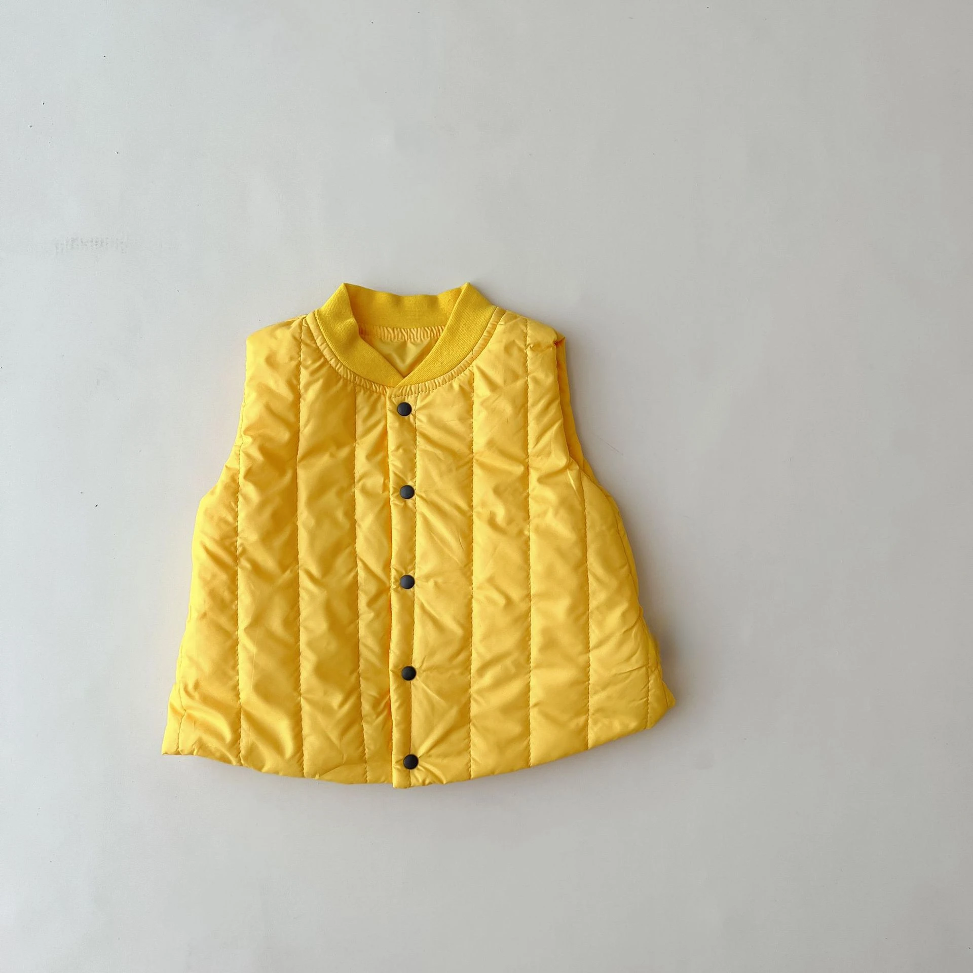 Freely Move 2022 Warm Baby Vests Sleeveless Down Clothes Cotton Jacket Boys Girls Coats Kids Outdoor Vest Waistcoat Kids Outwear