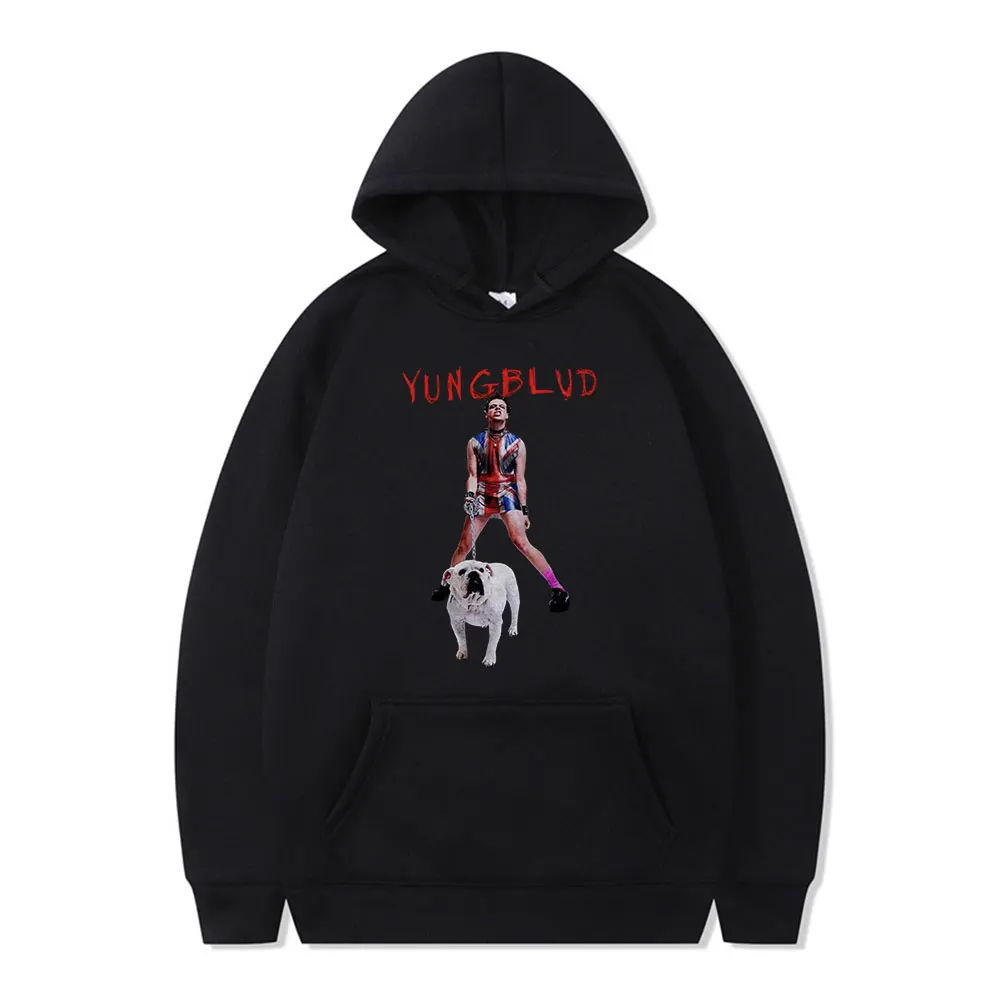 

Новинка от Singer Yungblud, классический зимний Свободный Повседневный Рюкзак с длинным рукавом и принтом в стиле Харадзюку, большие размеры, спор...