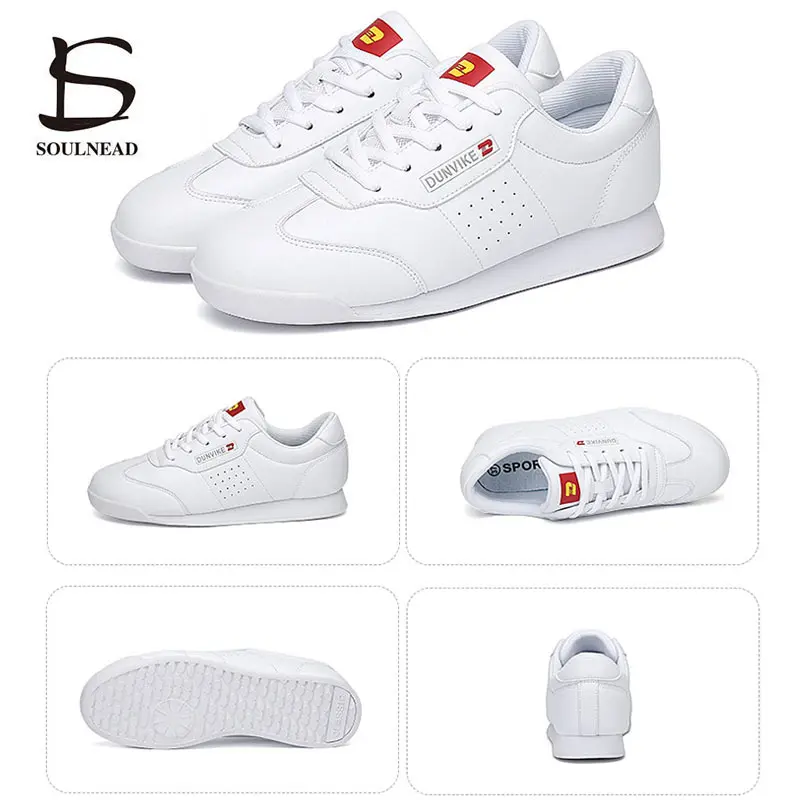 Women Aerobics Shoes Men's Boy's Sports Shoe Girls Aerobics Dance Shoes White Competitive Modern Jazz Hip-hop Gym Dance Sneakers
