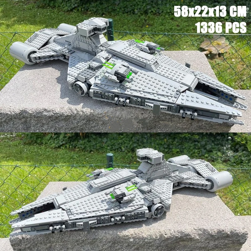 

Compatible 75315 Imperial Light Cruiser Kit Set 1336pcs Building Blocks Bricks Educational Toys For Kids Christmas Birthday Gift