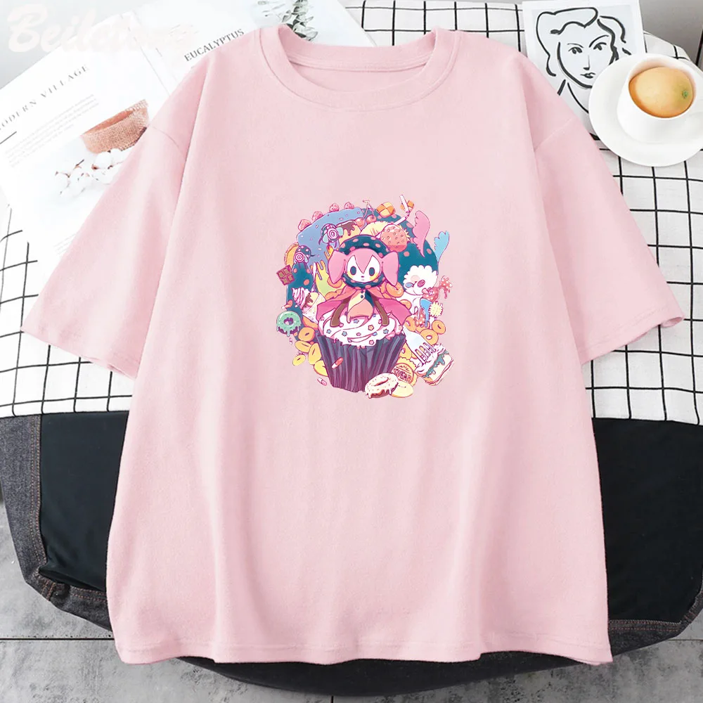 

Anime Puella Magi Madoka Magica Charlotte T Shirt Women Kpop Korean Fashion Cotton Graphic T Shirts Harajuku Tshirt Unisex Cloth