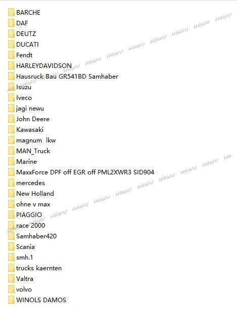 Truck Tuning DAMOS Ols A2L Hex Files Collection REMAP Stage File 5.97GB