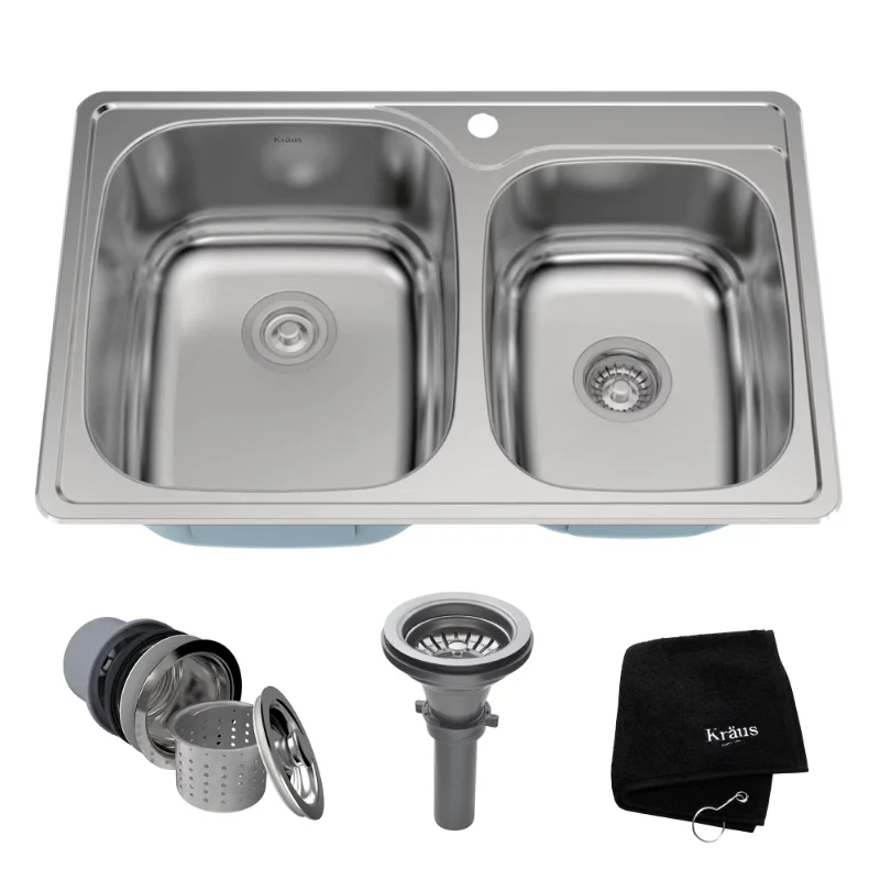 

33-дюймовый Topmount 60/40, двойная чаша, диаметром 18, флуоресцентная шумоизоляция