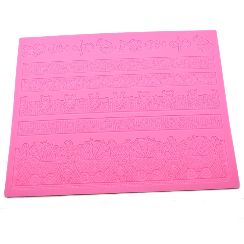 

Силиконовая форма для малышей, коляски, торта