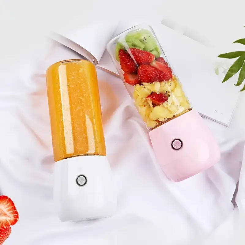 

Портативный Электрический блендер USB, перезаряжаемый мини-блендер с емкостью 450 мл для дома, улицы, путешествий