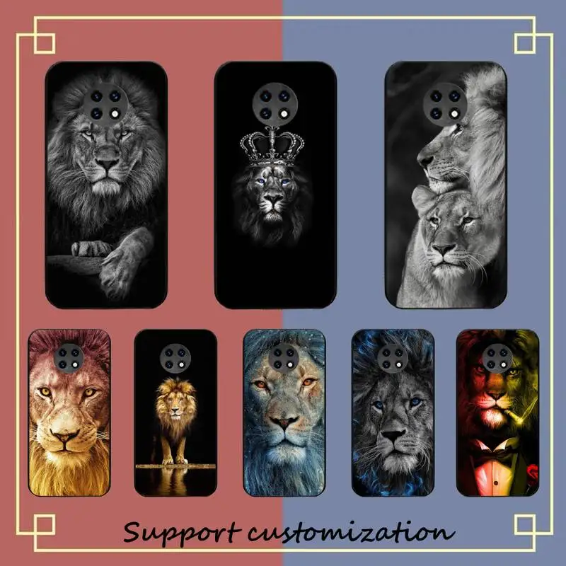 

Animal lion Phone Case For Xiaomi Redmi Note 8A 7 5 Note 8pro 8T 9Pro Coque for note 6pro