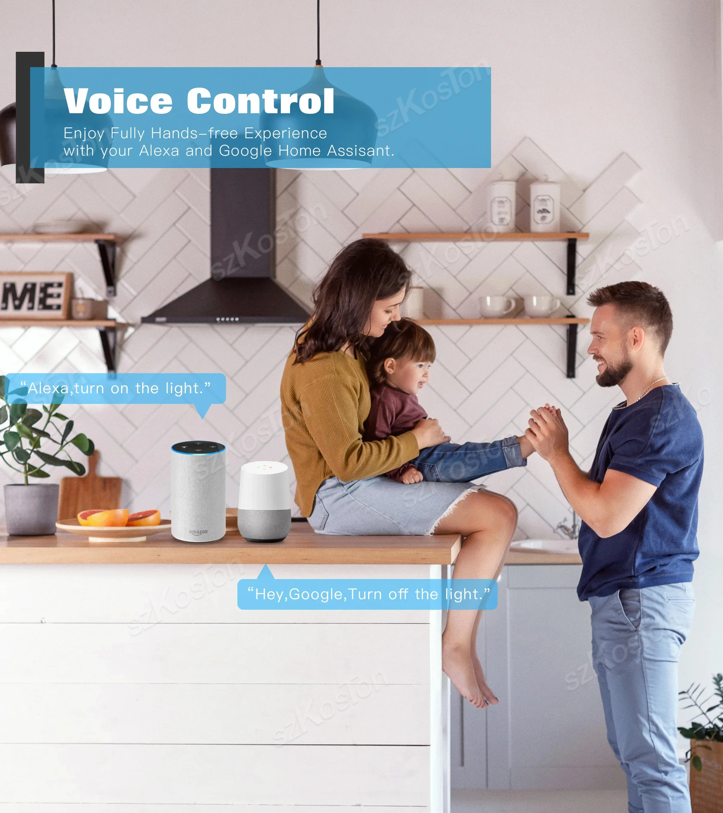 Умный выключатель Tuya ZigBee с поддержкой Wi-Fi 100-240 В