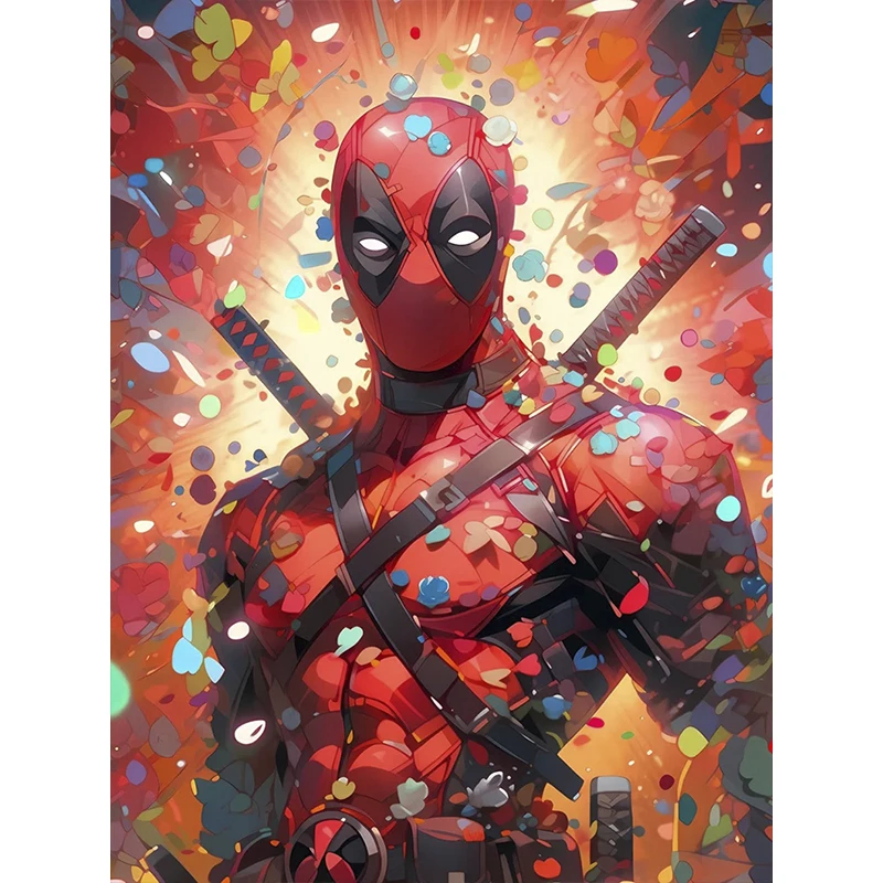 Набор для алмазной вышивки Дэдпул 2024