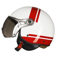gxt jet 34 motorcycle scooter retro capacete classic sun visor unisex kask open face helmet vintage lightweight abs casco moto