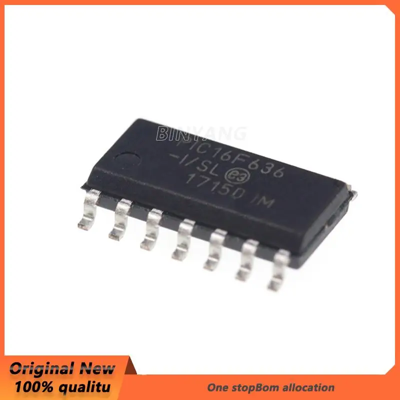 

100% New Original PIC16F636-I/SL SOIC-14