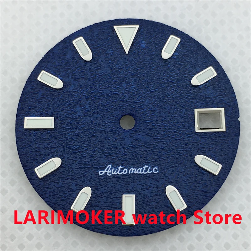 

Циферблат BLIGER C3 для часов, синий циферблат 29 мм, светящийся в темноте, подходит для часов NH35 NH36, корона для часов 3 o, корона для часов 3,8