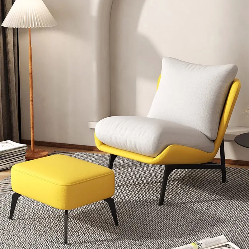 

Comfy living room chairs designer Relax Individual Luxury Dining room armchair Nordic Chaise Pliante home furniture MQ50KT