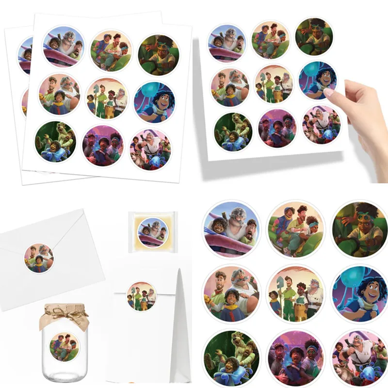 

Disney New Movie Strange World Stickers Children's Birthday Party Decorations Sticker Kids DIY Packaging Graffiti Sticker 20pcs
