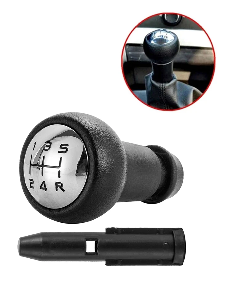 

5 Speed Car Manual Gear Shift Shifter Knob Sleeve Adapter Lever for Peugeot 106 206 306 406 207 307 407 Citroen C4 High Quality