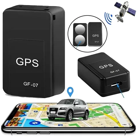 Магнитный GPS-трекер GF07 GSM Мини-локатор слежения в реальном времени для автомобилей и мотоциклов с инструментами дистанцио...