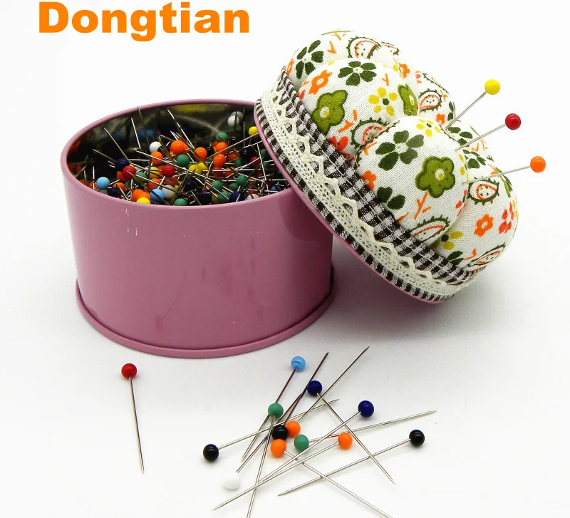 

500 шт./коробка, булавки 38 мм с большой стеклянной головкой, 4 мм