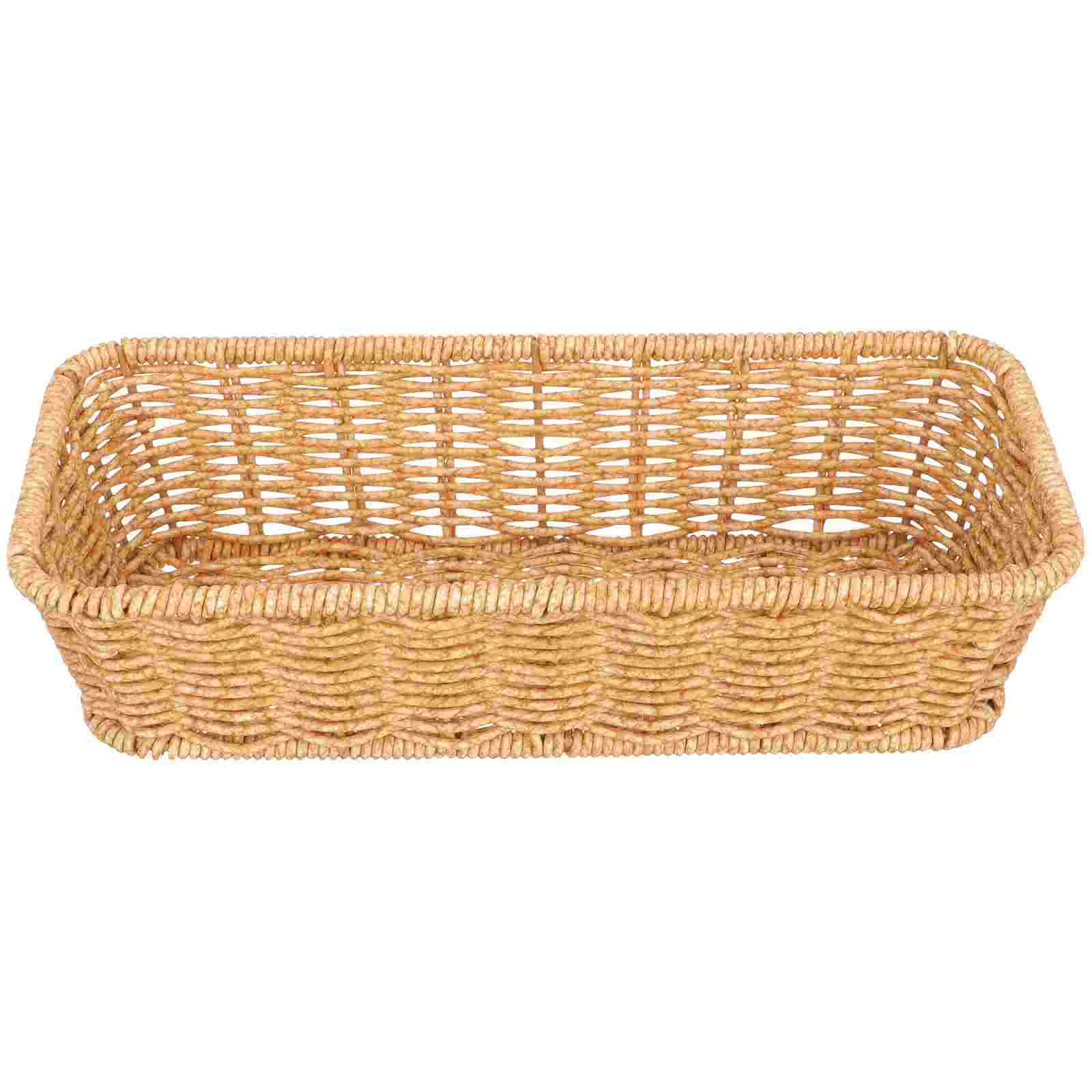 

Toy Storage Cubes Decorative Basket Desktop Finishing Basket Delicate Basket Home Organizer Sundry Basket