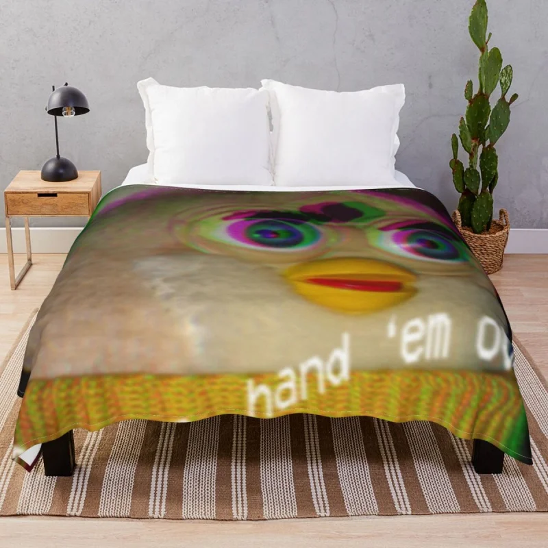 

Long Fuy Give Him Your Toes Thick blankets Fce Plush Print Ultra-Soft Throw Blanket for Bedding Home Cou Travel Office