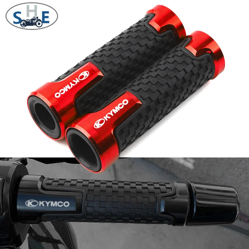 

For KYMCO Downtown 125 200 250 300/i 350i k-xct 300 Xciting 250 300 400/i Motorcycle Accessories Handlebar Grip Size 7/8"22mm