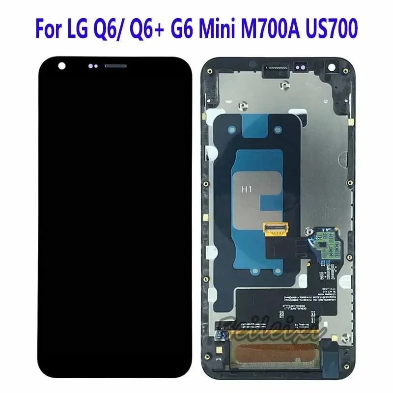 Для LG Q6 + X600K X600S X600KP M700 US700 M703 M700A M700N M700H ЖК-дисплей с цифровым преобразователем