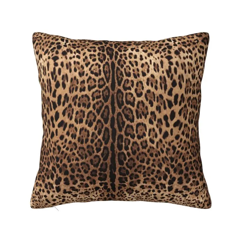 

Декоративные чехлы для подушек с леопардовым принтом
